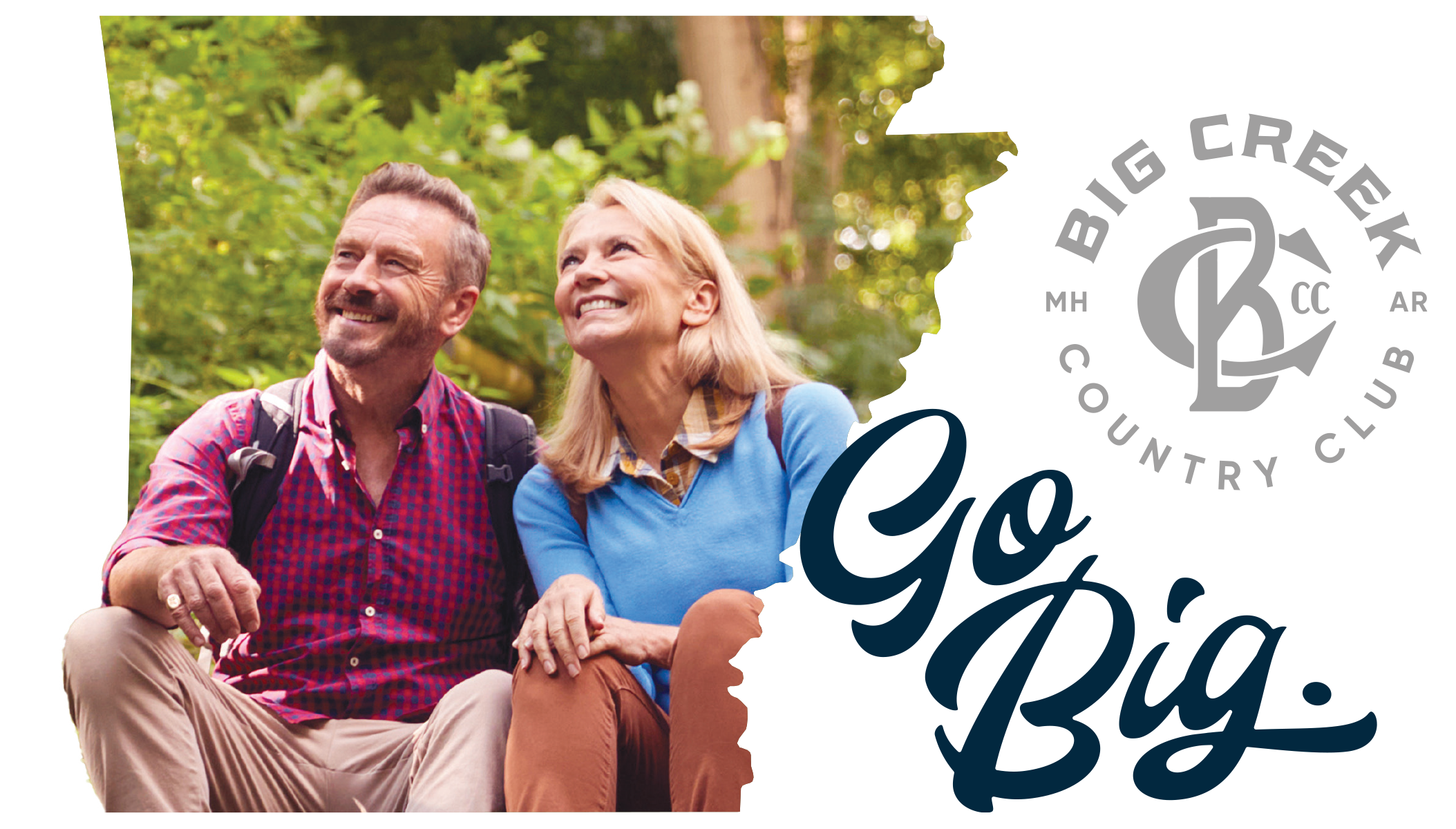 Couple wearing casual clothes sitting together